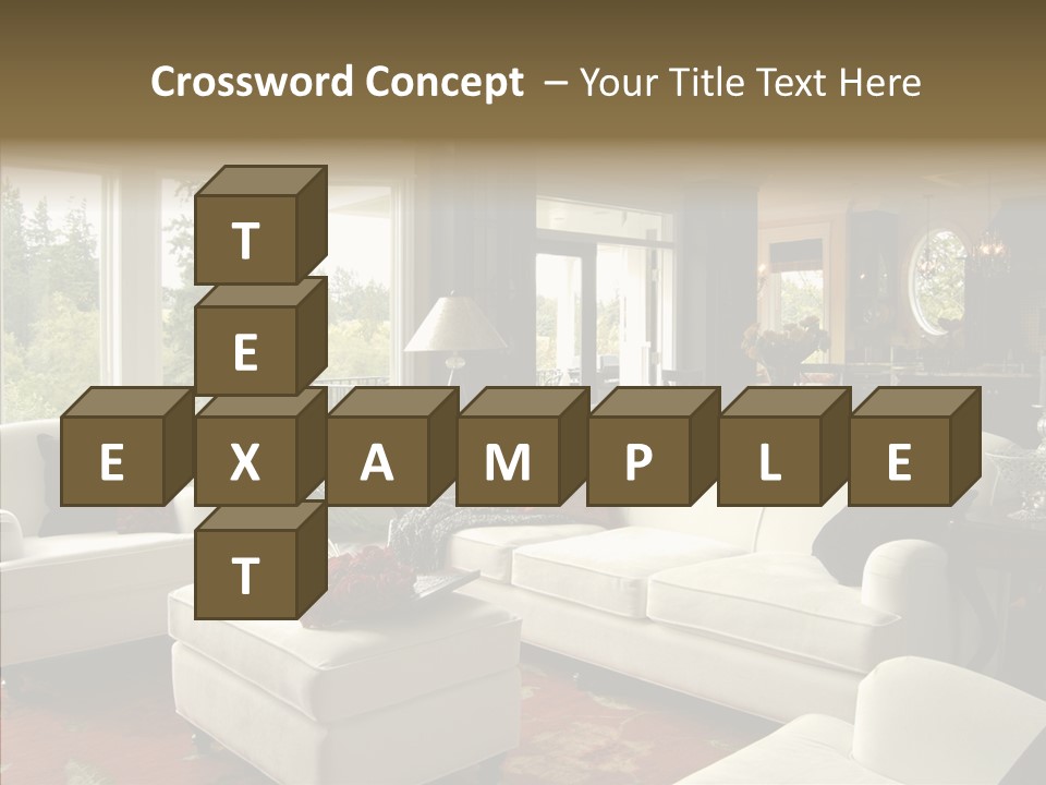 Luxury Rug Decorate PowerPoint Template