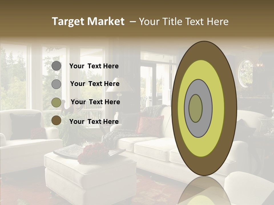 Luxury Rug Decorate PowerPoint Template