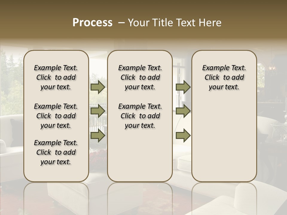 Luxury Rug Decorate PowerPoint Template