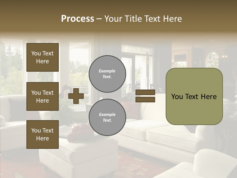 Luxury Rug Decorate PowerPoint Template