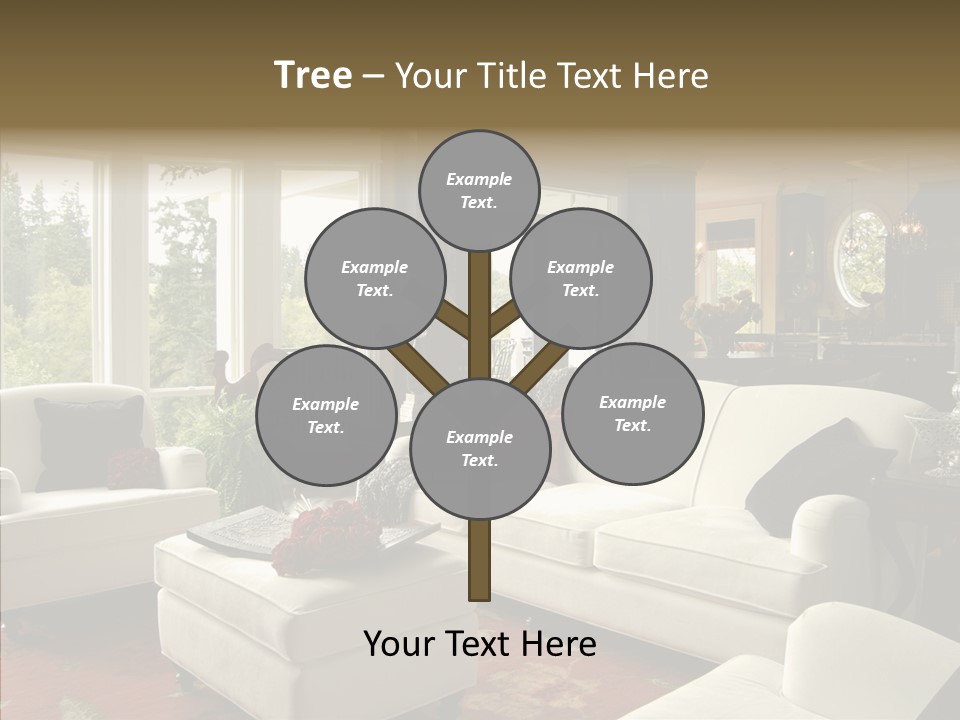 Luxury Rug Decorate PowerPoint Template