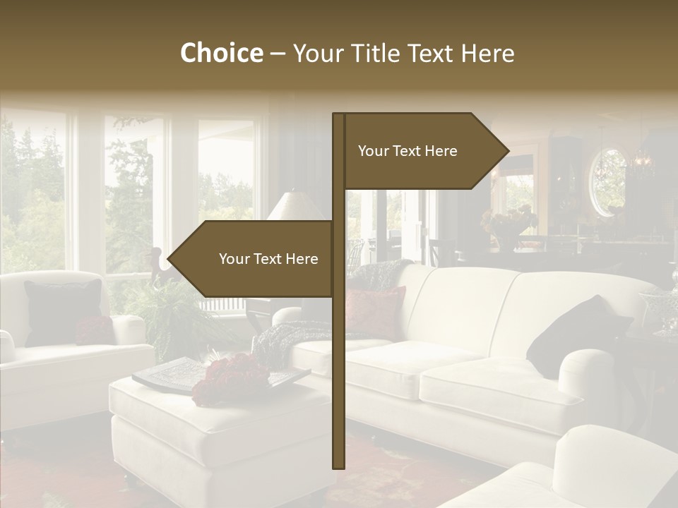 Luxury Rug Decorate PowerPoint Template