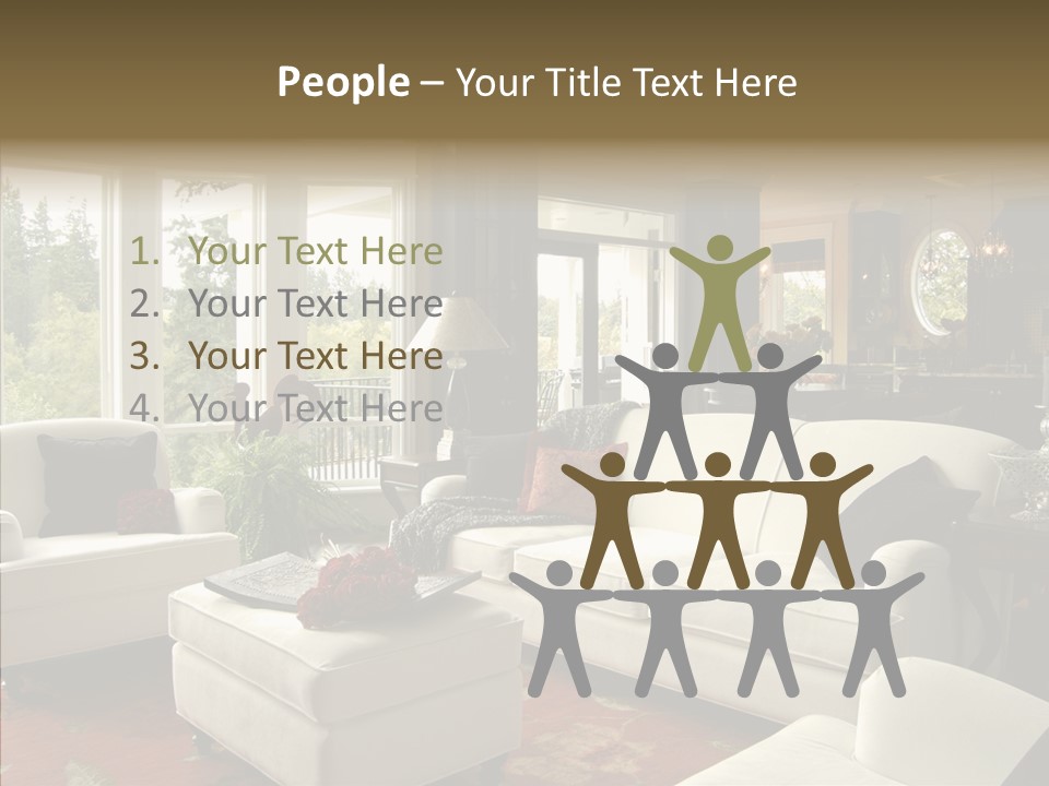 Luxury Rug Decorate PowerPoint Template