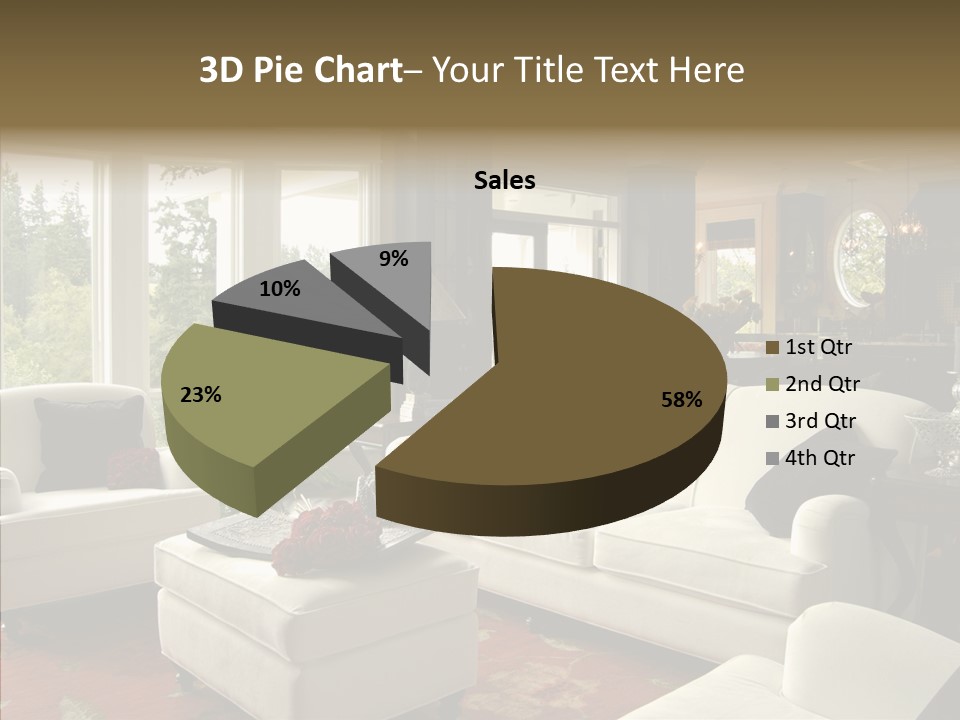 Luxury Rug Decorate PowerPoint Template