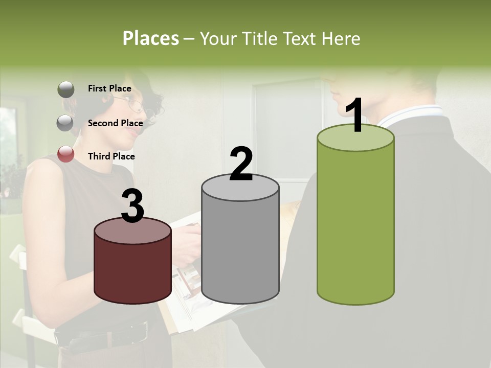 Man Realty Rent PowerPoint Template