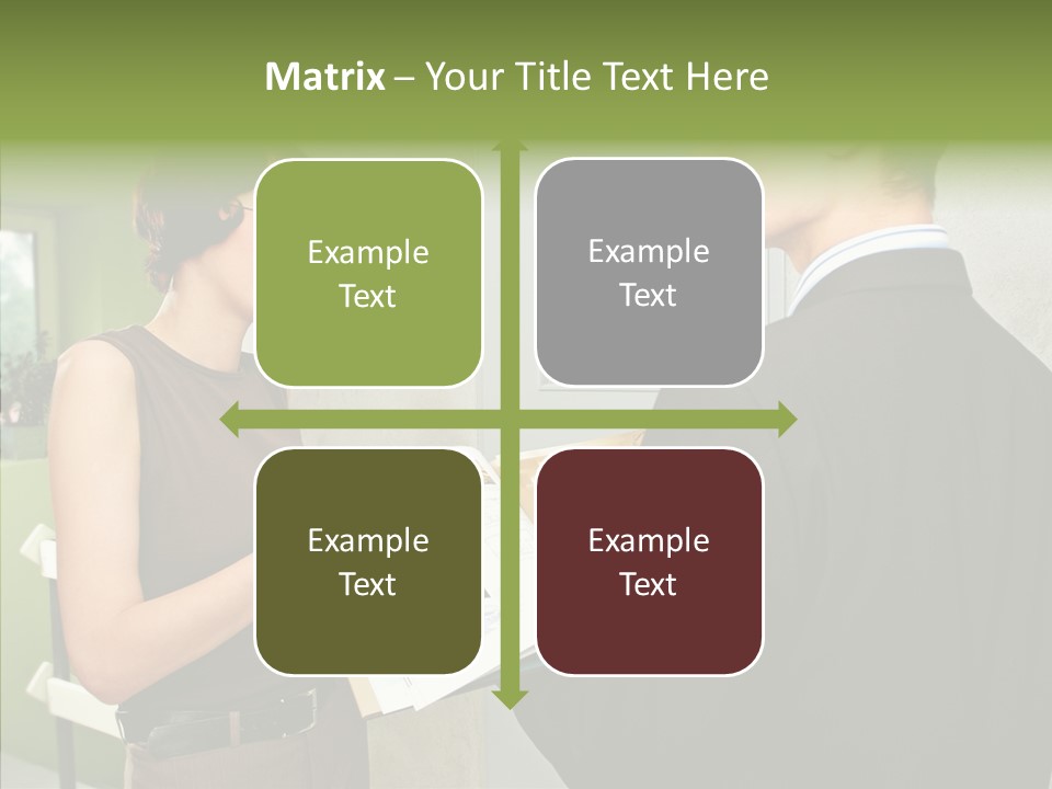 Man Realty Rent PowerPoint Template