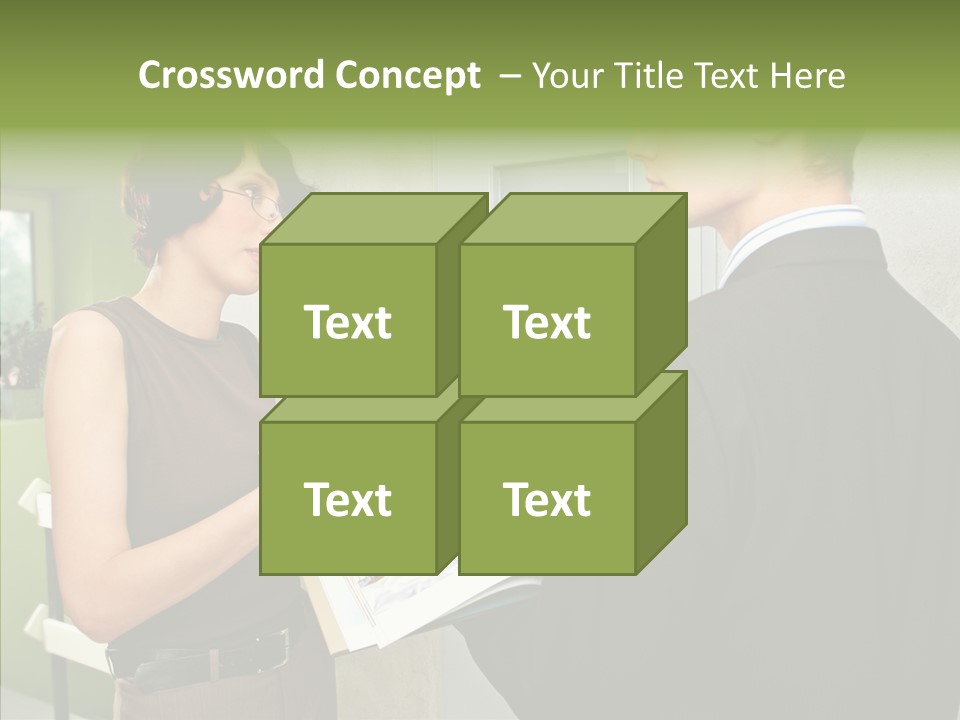Man Realty Rent PowerPoint Template