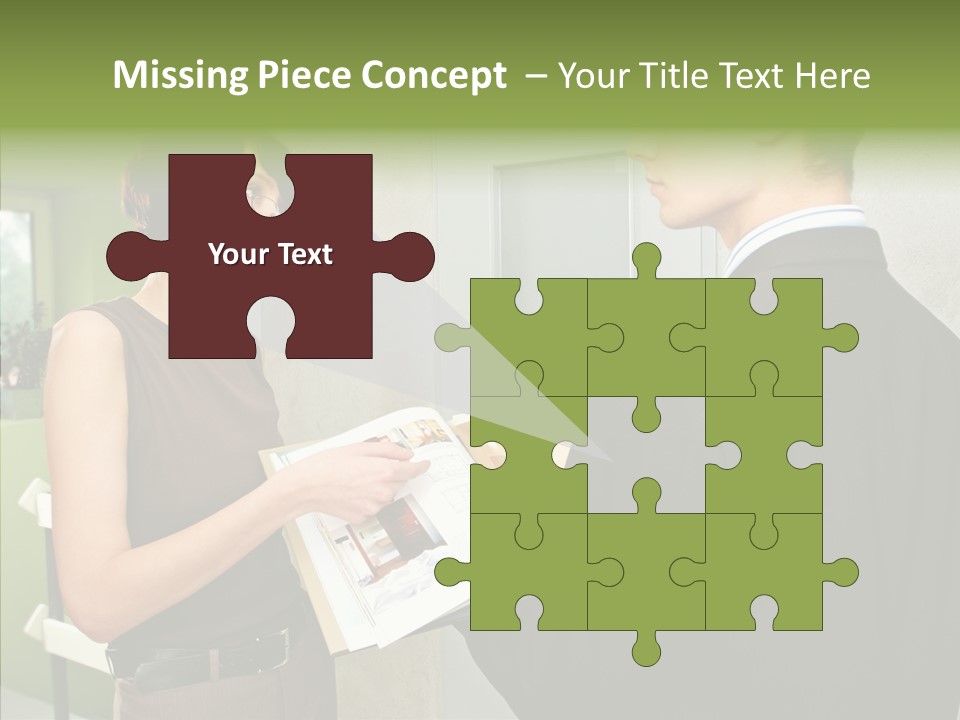 Man Realty Rent PowerPoint Template