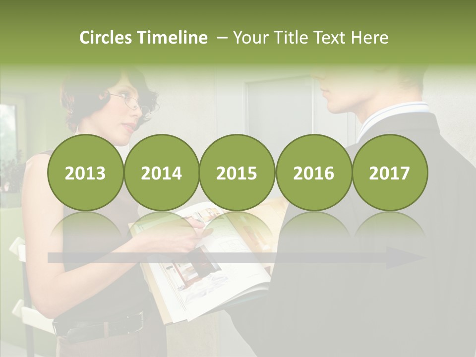 Man Realty Rent PowerPoint Template