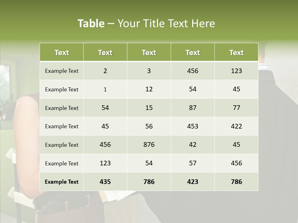 Man Realty Rent PowerPoint Template