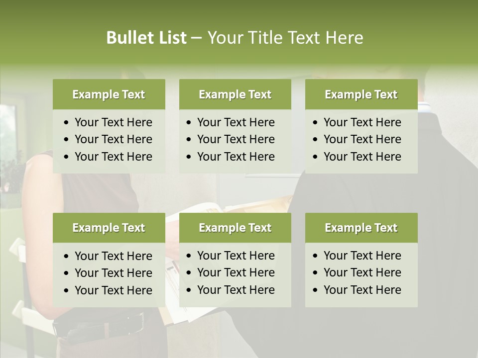 Man Realty Rent PowerPoint Template