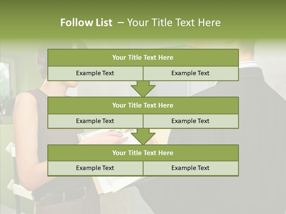 Man Realty Rent PowerPoint Template