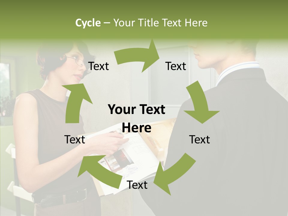 Man Realty Rent PowerPoint Template