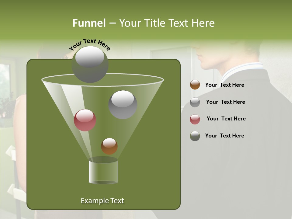 Man Realty Rent PowerPoint Template