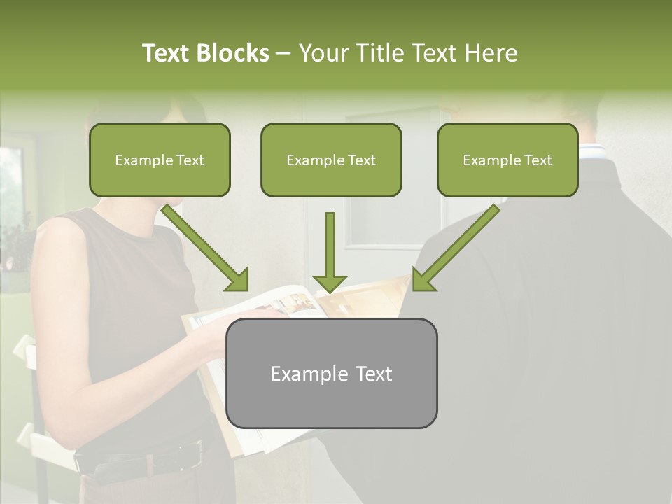 Man Realty Rent PowerPoint Template