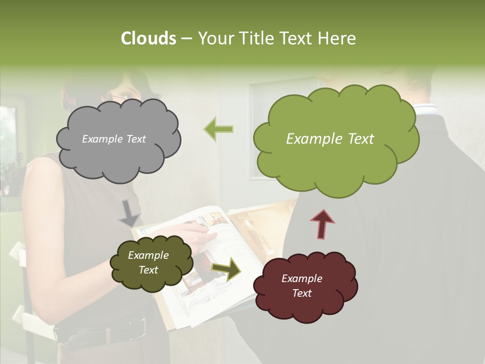 Man Realty Rent PowerPoint Template