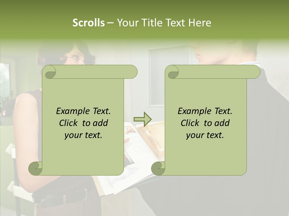 Man Realty Rent PowerPoint Template