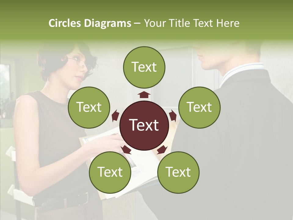 Man Realty Rent PowerPoint Template