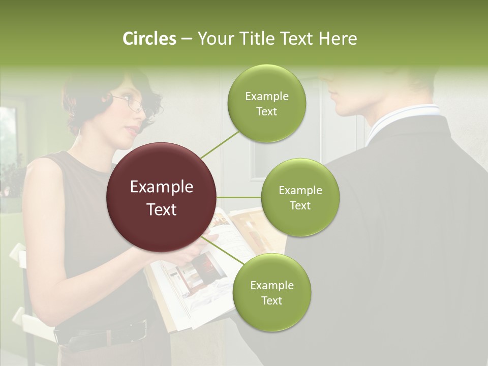 Man Realty Rent PowerPoint Template