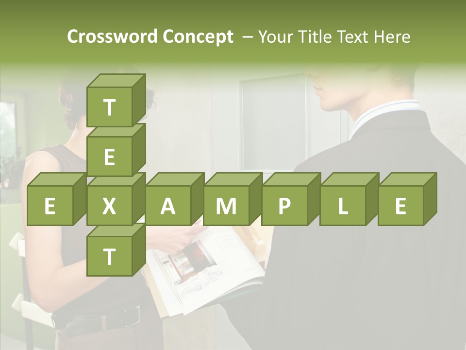 Man Realty Rent PowerPoint Template