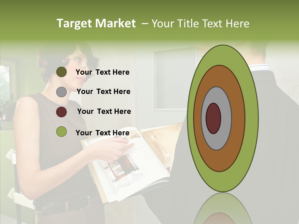 Man Realty Rent PowerPoint Template