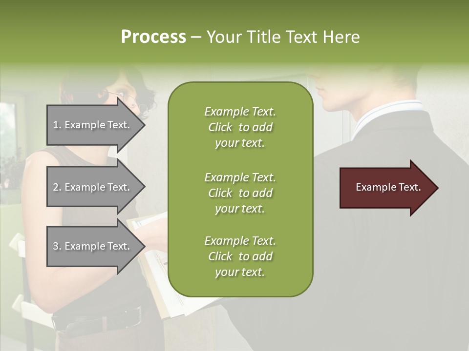 Man Realty Rent PowerPoint Template