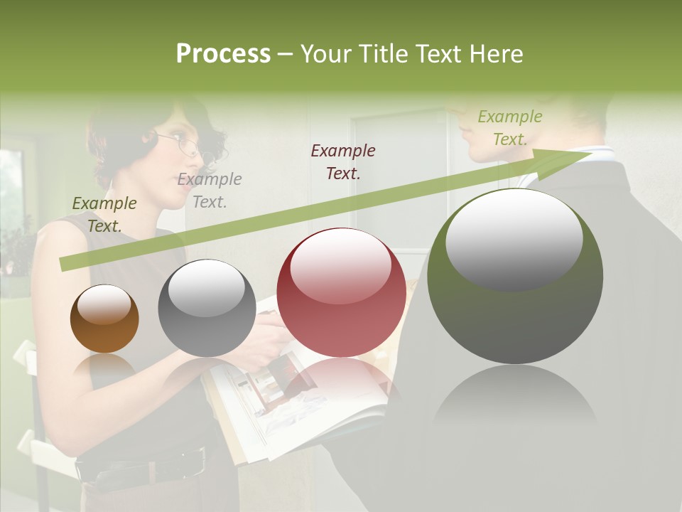 Man Realty Rent PowerPoint Template