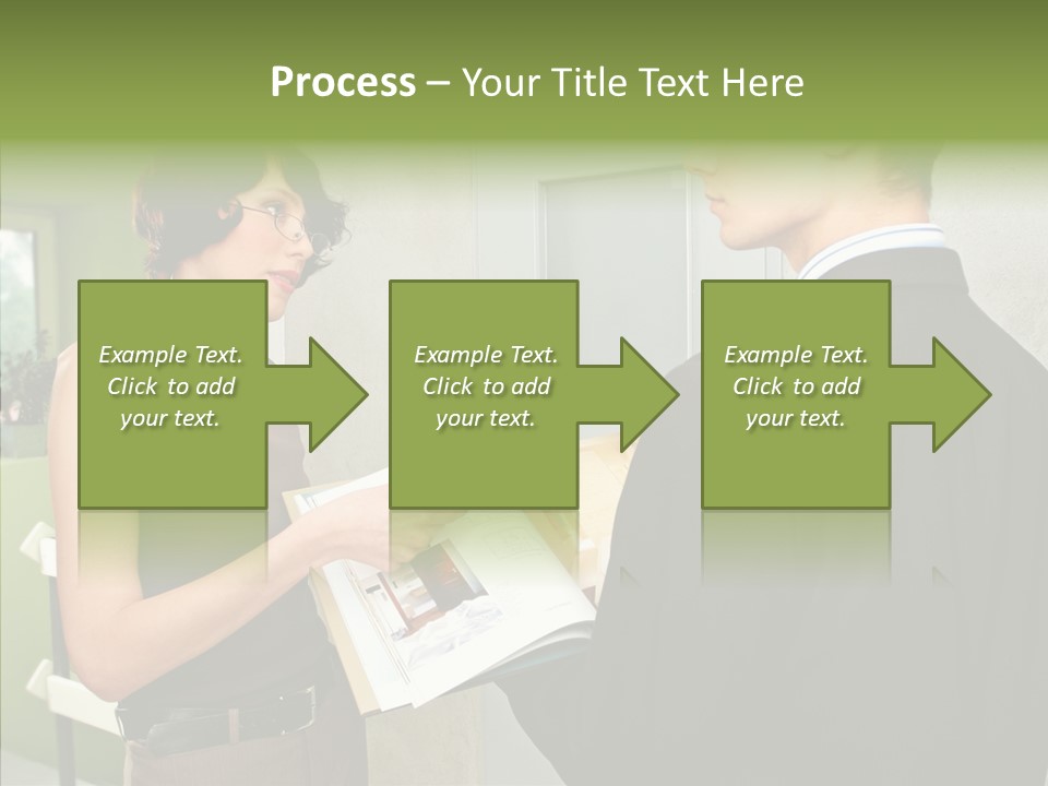 Man Realty Rent PowerPoint Template