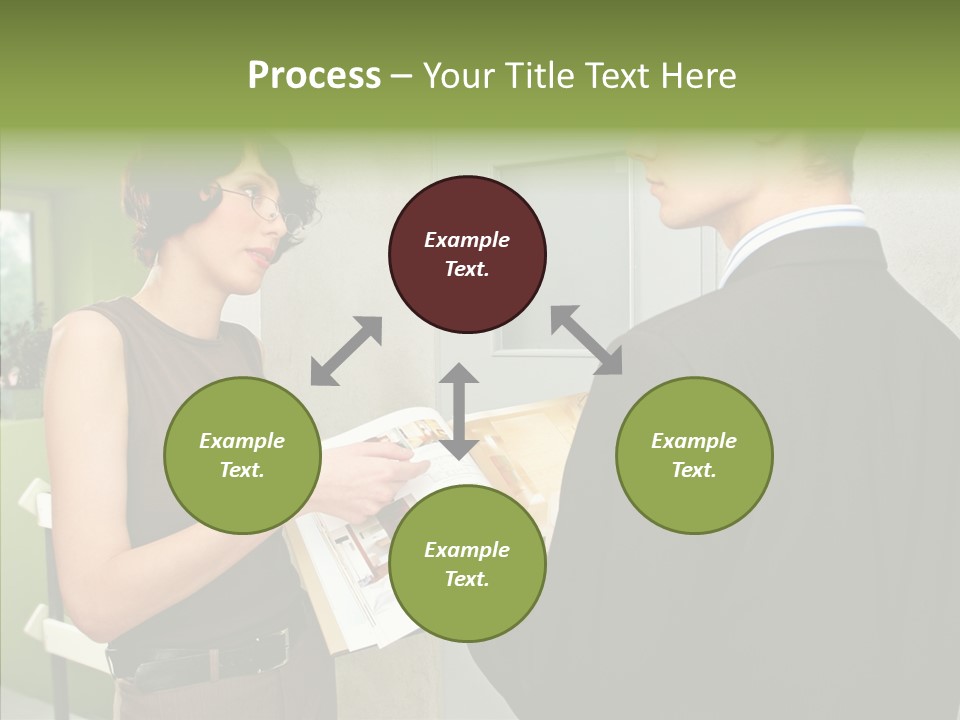 Man Realty Rent PowerPoint Template