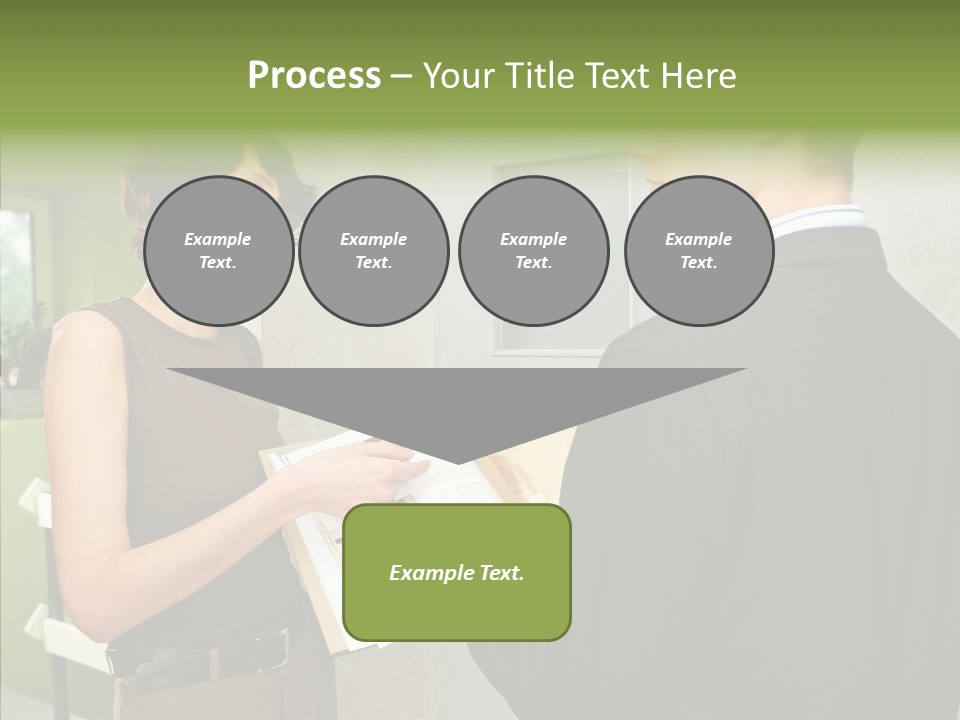 Man Realty Rent PowerPoint Template