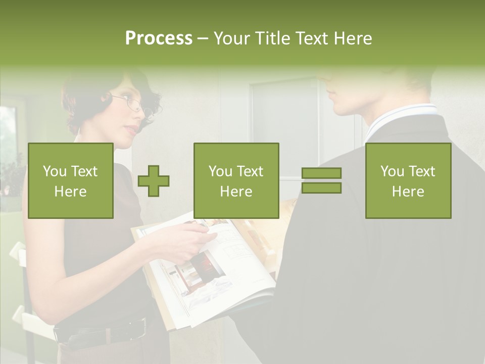 Man Realty Rent PowerPoint Template