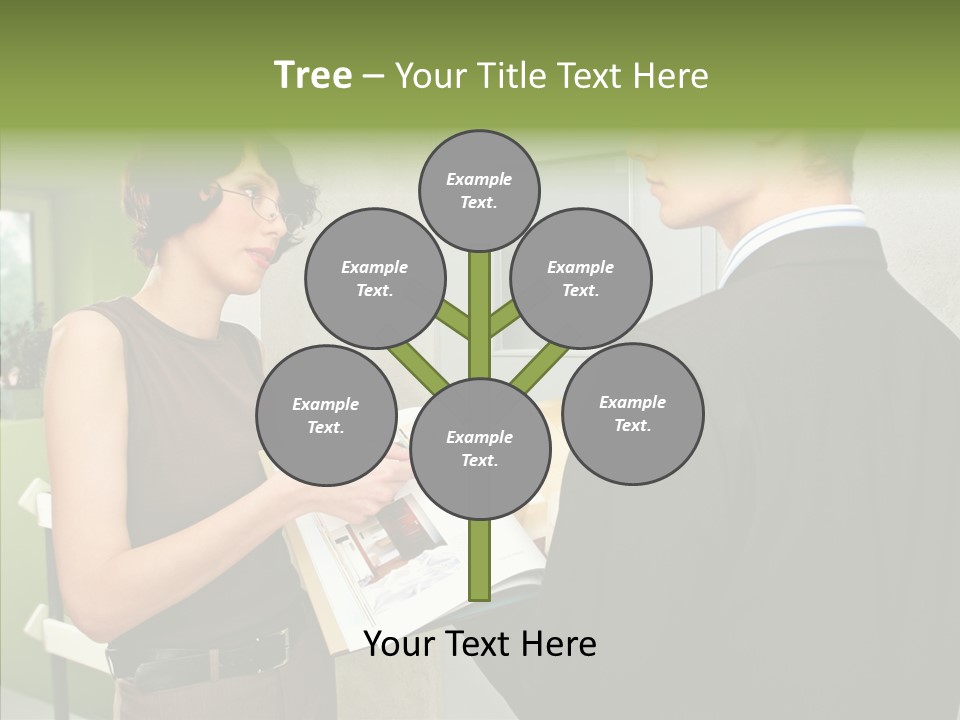 Man Realty Rent PowerPoint Template