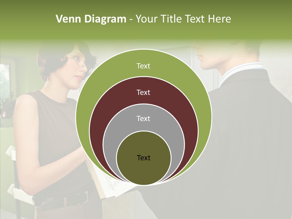 Man Realty Rent PowerPoint Template