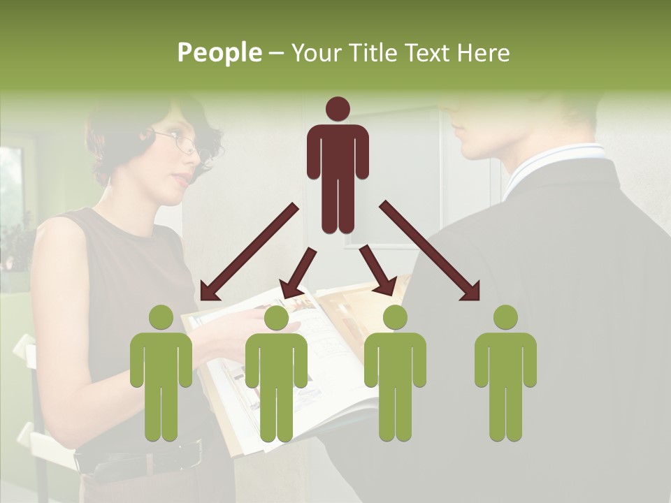 Man Realty Rent PowerPoint Template