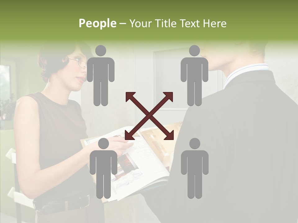 Man Realty Rent PowerPoint Template