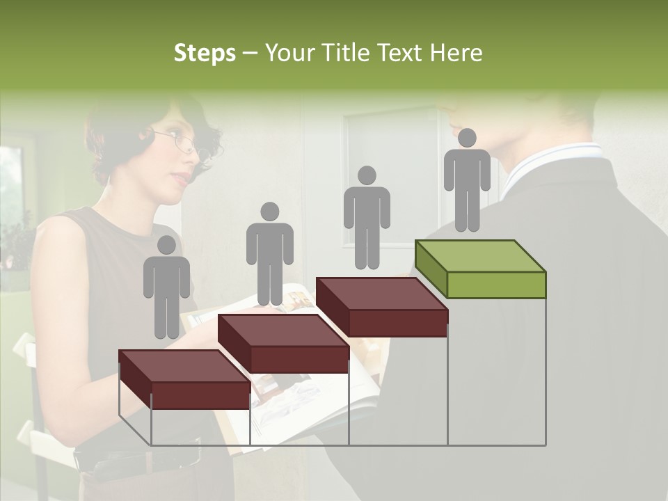 Man Realty Rent PowerPoint Template