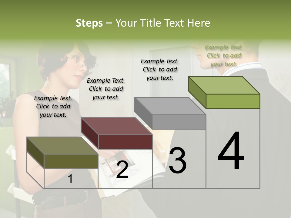 Man Realty Rent PowerPoint Template