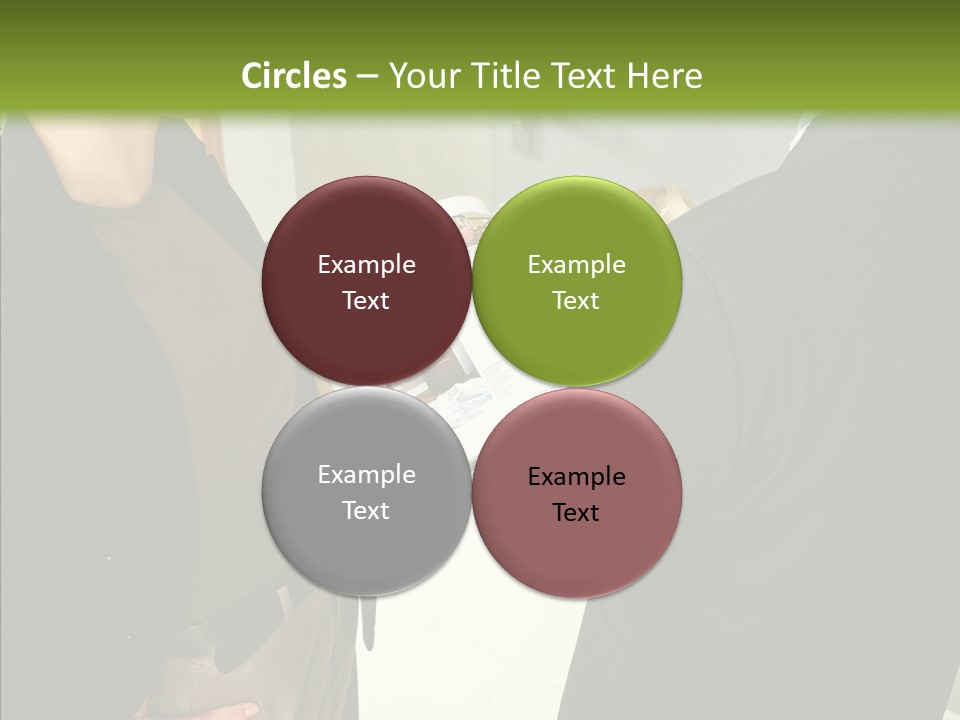 Potential Woman House PowerPoint Template