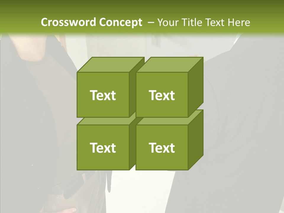 Potential Woman House PowerPoint Template