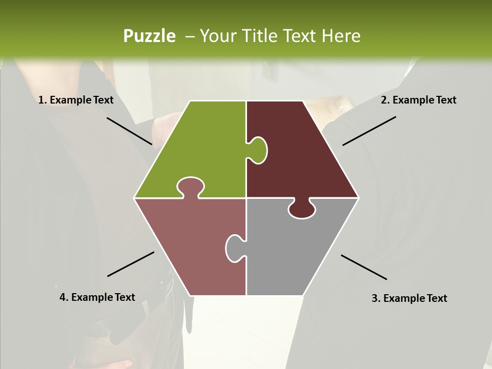 Potential Woman House PowerPoint Template