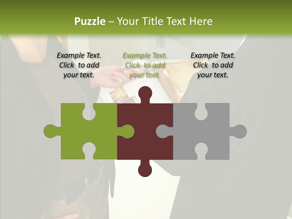 Potential Woman House PowerPoint Template