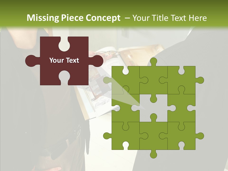 Potential Woman House PowerPoint Template