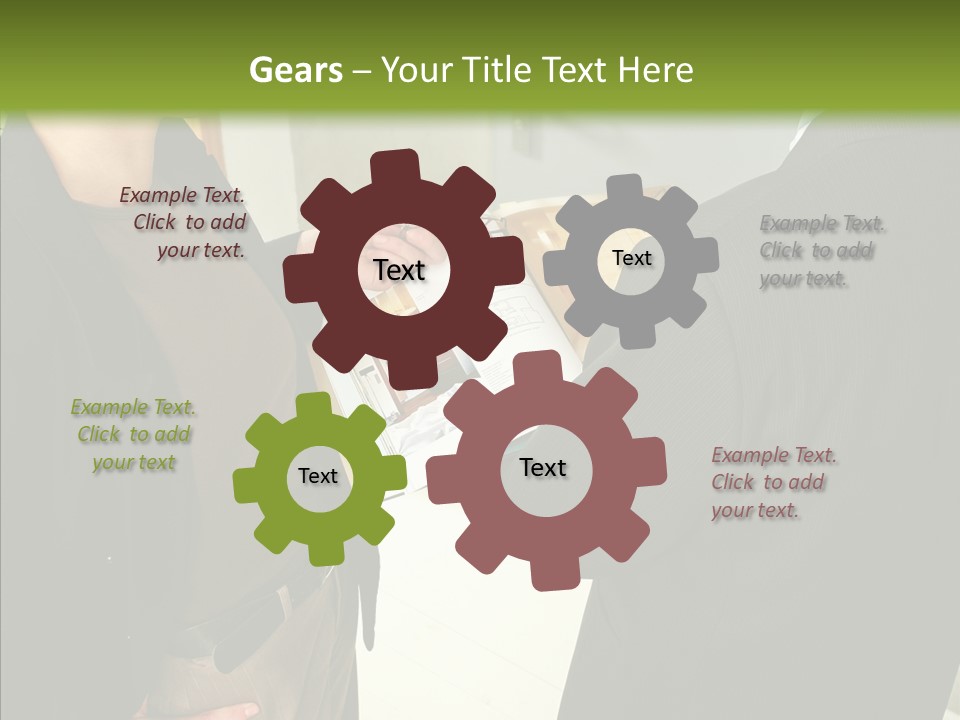 Potential Woman House PowerPoint Template