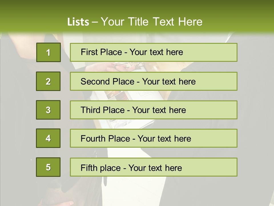 Potential Woman House PowerPoint Template