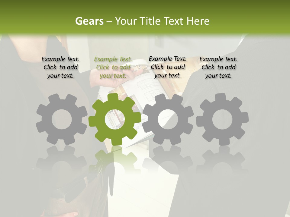 Potential Woman House PowerPoint Template