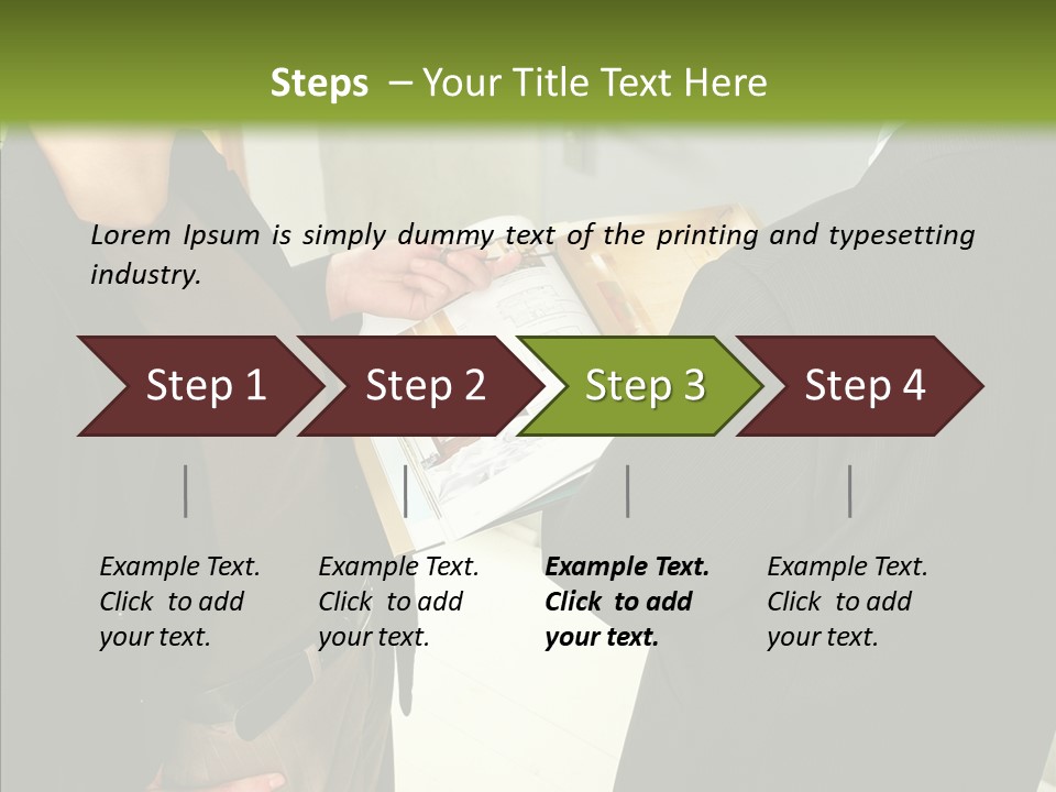 Potential Woman House PowerPoint Template