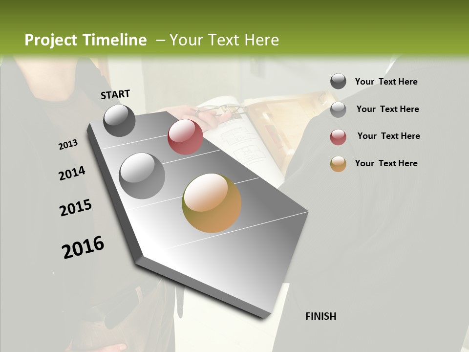Potential Woman House PowerPoint Template