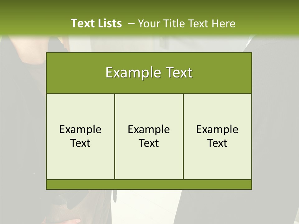 Potential Woman House PowerPoint Template