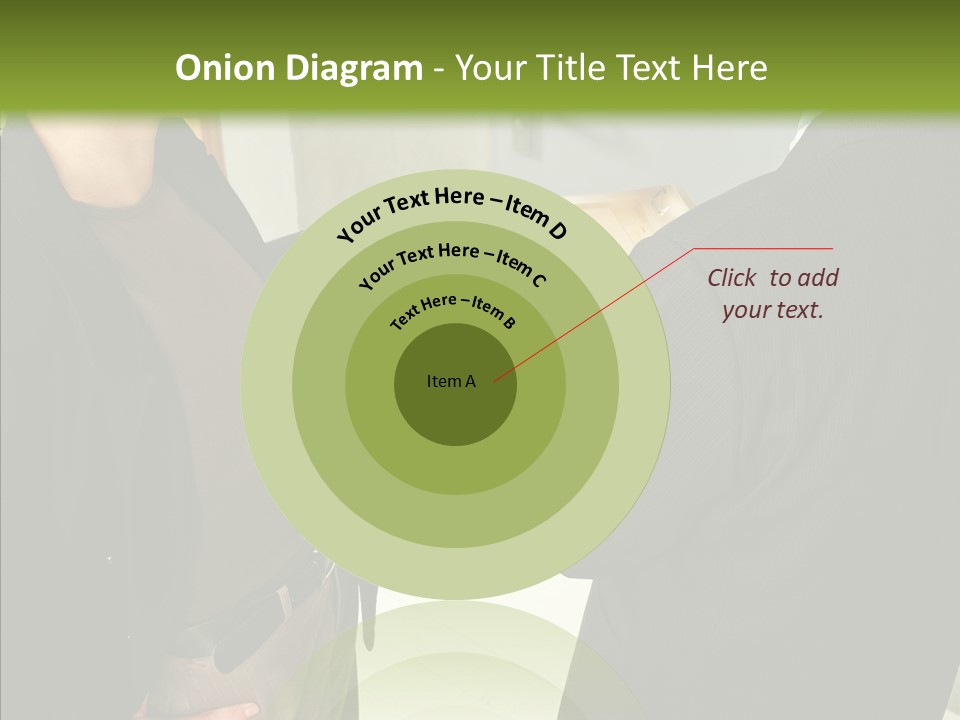 Potential Woman House PowerPoint Template