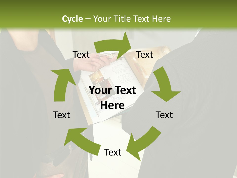 Potential Woman House PowerPoint Template